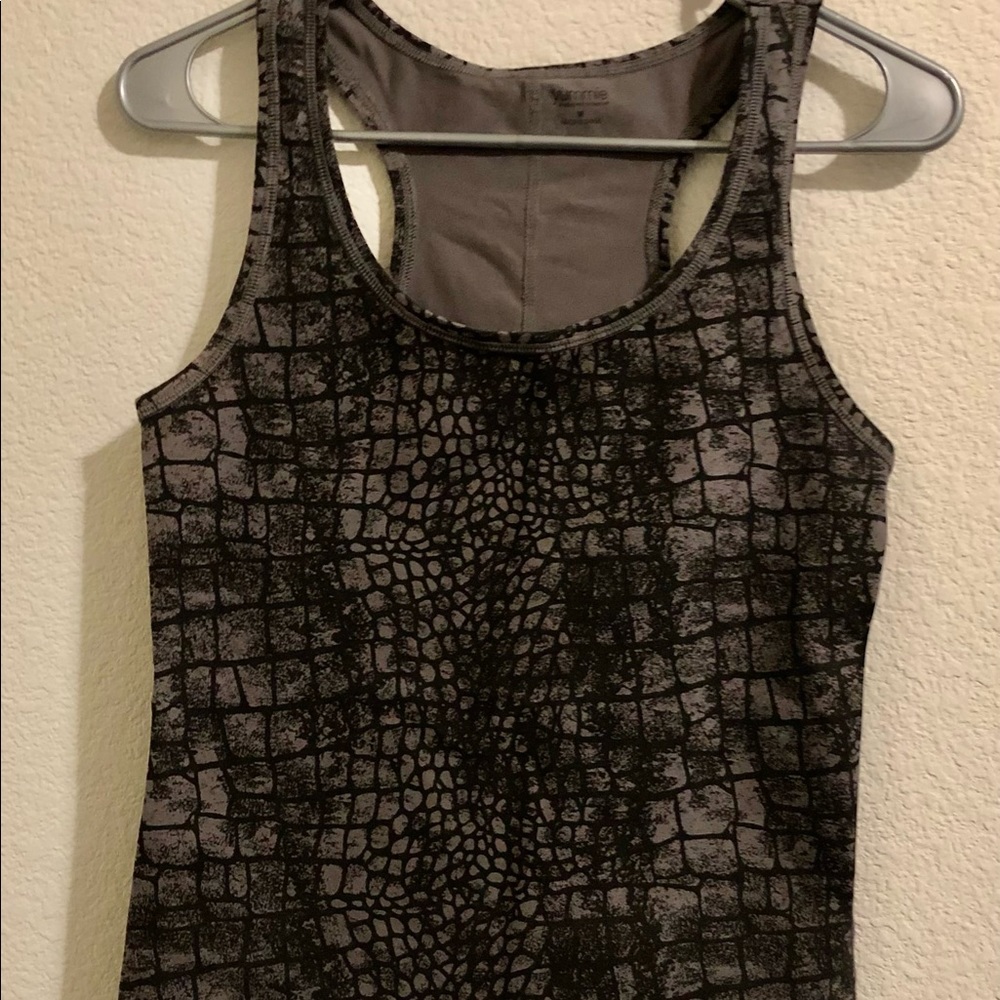 Yummy By Heather Thomson, Snake Print Shaping Tank. Size-Medium.